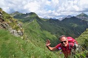 Anello Monti Tartano e Azzaredo, passando dal Bivacco Zamboni e dal Rifugio Balicco, il 17 luglio 2019- FOTOGALLERY